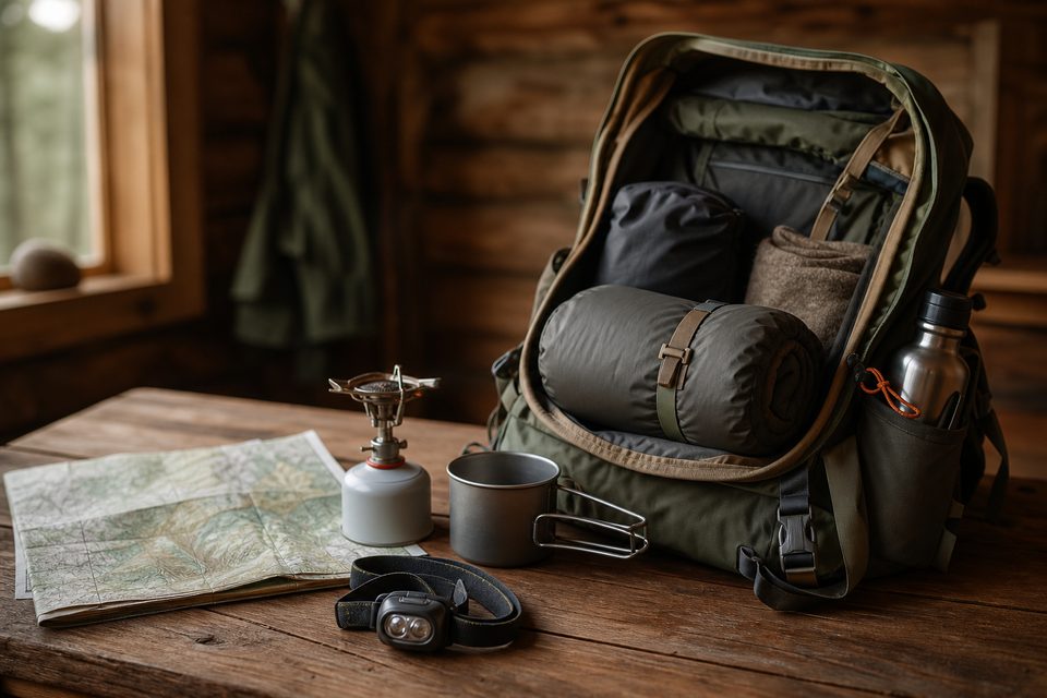 Checklist mochila de camping