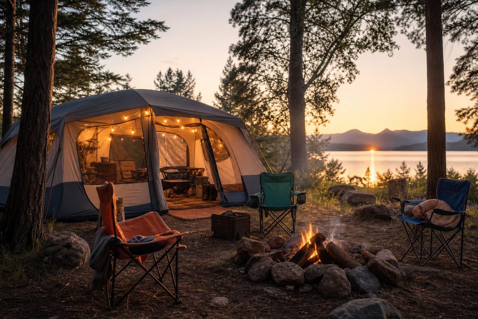 Camping con niños: equipo básico que sí compensa