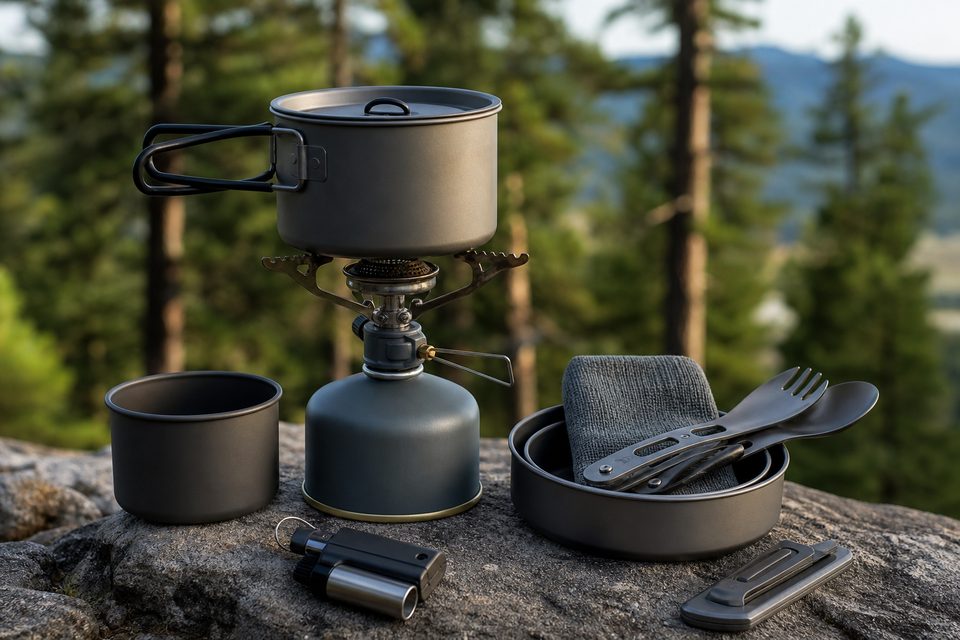Kit de cocina para camping (principiantes): lo imprescindible
