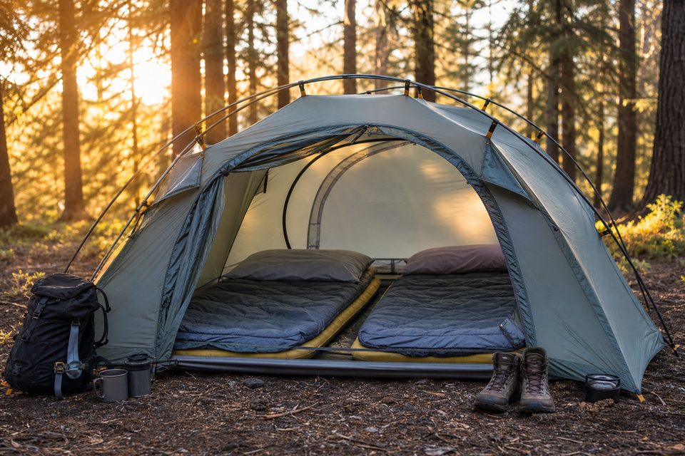 Mejor tienda de camping para 2 personas: guía de compra 2026
